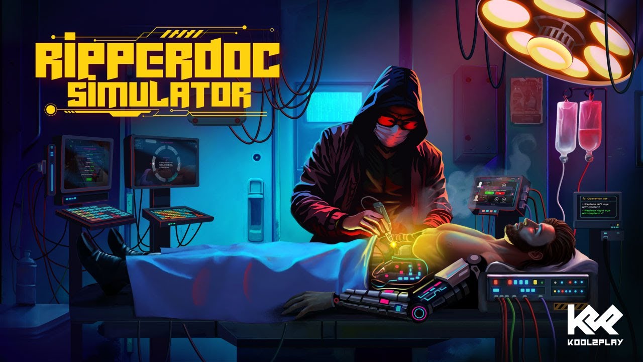 Ripperdoc Simulator official gameplay trailer by Kool2Play on Steam