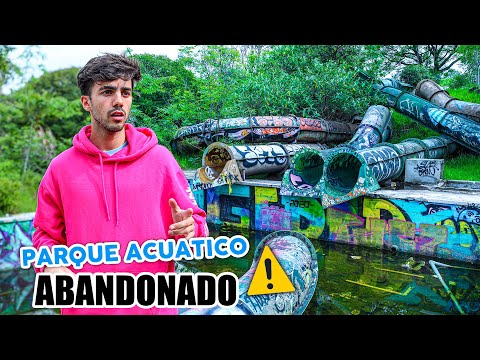 EXPLORE UN PARQUE ACUATICO ABANDONADO (llego la policia)