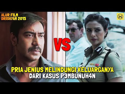 PRIA INI BERHASIL MEMBODOHI SELURUH POLISI INDIA - ALUR FILM INDIA DRISHYAM 2015