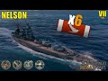 Nelson 6 Kills 181k Damage World Of Warships Gameplay