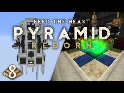 FTB Pyramid Reborn 3.0 EP8 Build Timelaps + Botania Mana