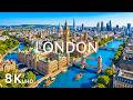 London 8K HDR Tower Bridge Big Ben Westminster Beautiful England City Scenery