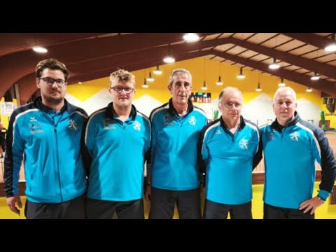 Championnat de FRANCE Quadrette à Dardilly fin du 1/4 de finale de L'équipe Huin !!
