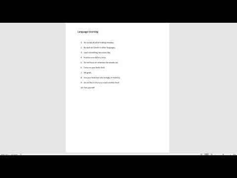 English Language Learning Lesson 2|Cuckoo Language Learning| Language Learning tips