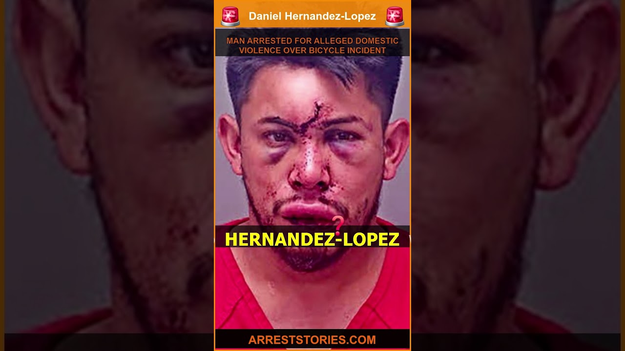 MAN ARRESTED FOR ALLEGED DOMESTIC VIOLENCE OVER BICYCLE INCIDENT