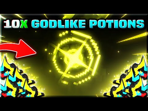 USING 10 GODLIKE POTIONS AT THE SAME TIME! | Sol's RNG