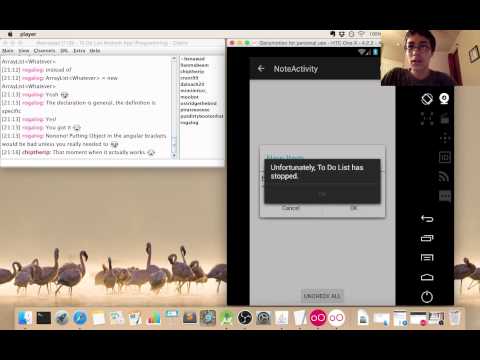 Coding an Android To Do List App Part 7