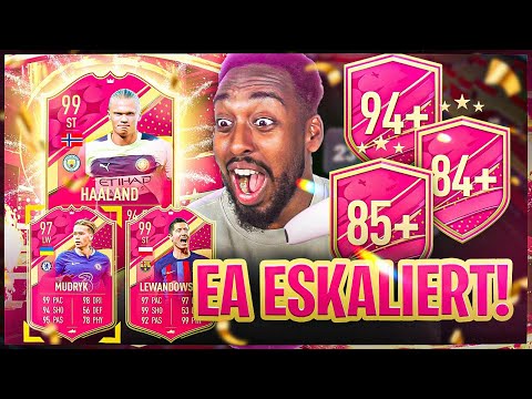 EA HAUT ALLES RAUS🚨🤩HALLAND 99😍13x FUTTIES TEAM 6 GEZOGEN GEISTESKRANKES LUCK⚡| FIFA 23