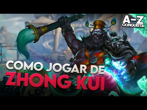 COMO JOGAR ZHONG KUI, A-Z Conquista + Guia - ⚡ Smite BR