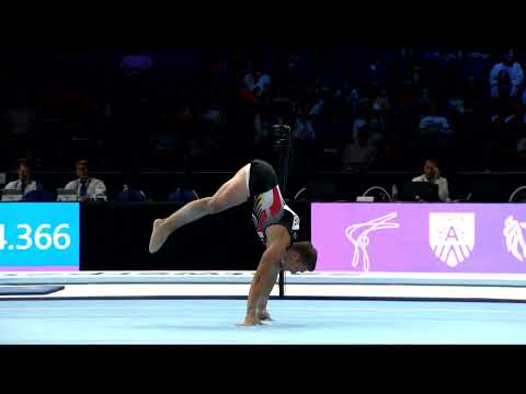 KLESSING Nick (GER)_2023 Artistic Worlds, Antwerp (BEL)_Qualifications_Floor Exercise