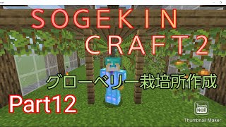 【Minecraft】SOGEKIN CRAFT2 Part12 グローベリー栽培所を作ろう！！