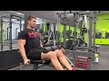 Pattern of Pain Hams, Calves, Abs Workout