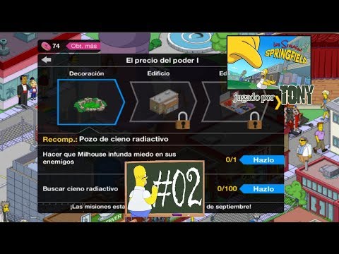 Los Simpson Springfield, Superpoderes "Cap. 2 - El Pozo de cieno radioactivo" por Tony