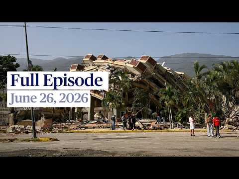 PBS News Hour full episode, June 26, 2026