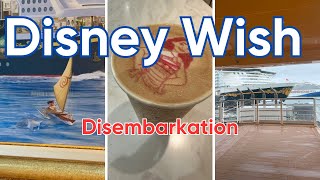 Our First Disney Cruise! Day Four: Disembarkation