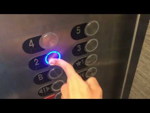 BEFORE/AFTER MOD: RARE Vintage Otis Elevator with Pop-Out Buttons @ 120 N Wall St - Spokane, WA