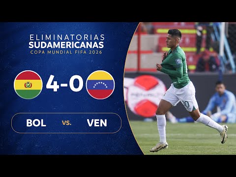 Résumé Bolivie vs Venezuela Journée 7