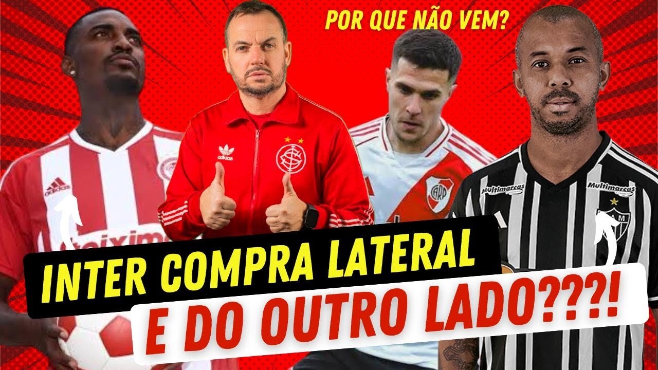 🚨🇮🇩‼️INTER TEM NOVO REFORÇO PARA A LATERAL | BUSTOS “SEM AMBIENTE” | MARIANO SERVE? | TOP 3