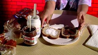 redo How to make a Nutella and Fluff sandwich