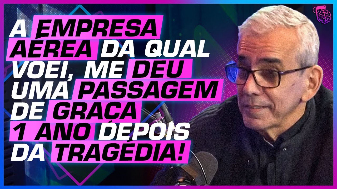 COMO VIAJAR DE GRAÇA DE AVIÃO  - RICARDO TRAJANO (ÚNICO SOBREVIVENTE DO VOO 820)