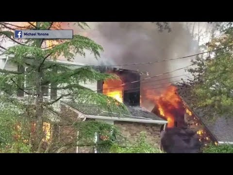 NJ Woodbridge Plane Crashes Into Home