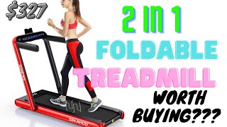 2 in 1 Foldable Treadmill Worth Buying?