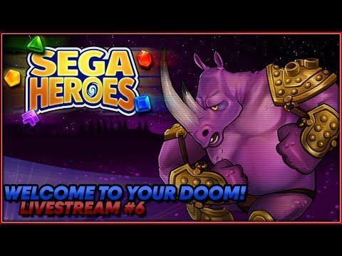 🔴 SEGA Heroes | Welcome To Your Doom! Livestream #6