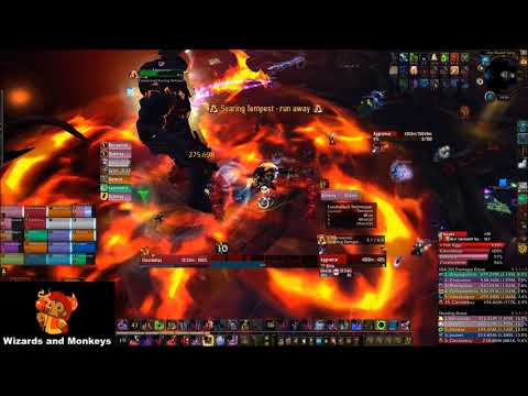 Wizards and Monkeys vs Mythic Aggramar | Blood DK PoV