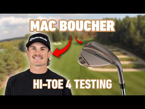 Mac Boucher tests out the all-new Hi-Toe 4 | TaylorMade Canada