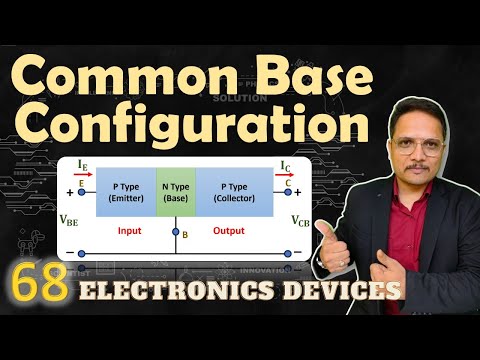 Common Base Configuration of BJT