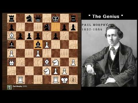 Paul Morphy | The Genius | Vs Jules Arnous de Riviere - 1863 Paris,France