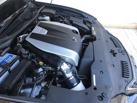 Lexus GS350 F sport intake vs Sport intake (Sound)