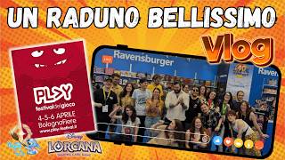 Un raduno Disney Lorcana al Play Festival del Gioco allo stand Ravensburger - VLOG