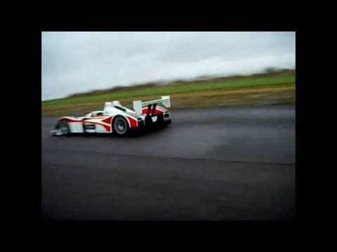 MG Lola LMP2 - first shakedown of the new Judd V8 engine