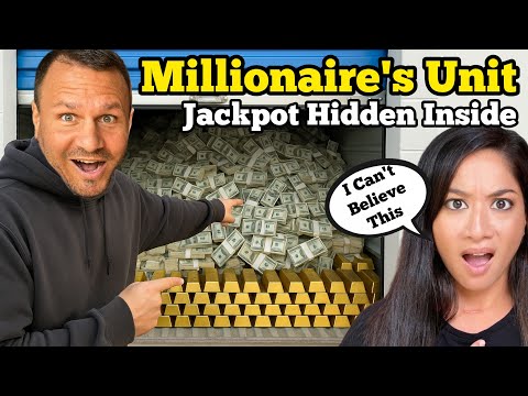 MILLIONAIRES STORAGE UNIT FILLED WITH GOLD
