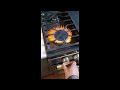 Why is my gas burner flame orange and yellow?