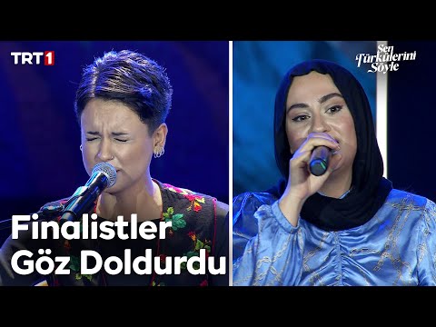 Finalistler Göz Doldurdu 🎶 - Sen Türkülerini Söyle 9. Bölüm @trt1