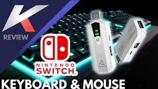 Aimzenix AX200 PRO - Keyboard and Mouse Adapter for the Nintendo Switch!