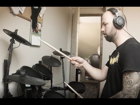 Testing out the home E-Drum kit (Alesis Nitromesh) with KVLT Drums VST