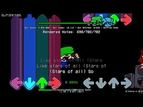 FNF Grains of sand (300K Notes Song) Impossible