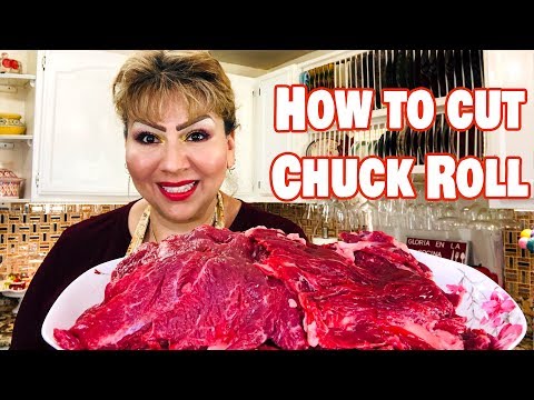 How to cut Chuck Roll