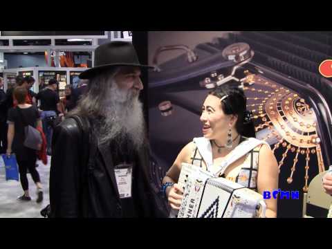 BFMN at NAMM with Hohner and Anacleto Accordions