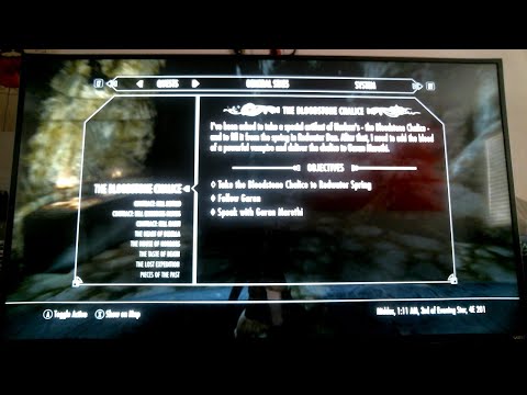 The Bloodstone Chalice - Skyrim Special Edition - Take the Bloodstone Chalice to Redwater Spring