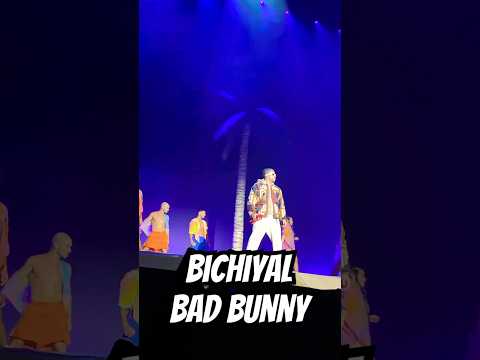 Bichiyal en vivo Bad Bunny en concierto Monterrey estadio BBVA- Diciembre 2022 #badbunny