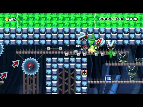 Speedrun: Escape from the Cave by Jenny - SUPER MARIO MAKER - NO COMMENTARY 1AV