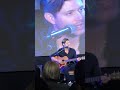 JIB11 convention in Rome - Jensen Ackles singing, with Misha Collins during panel