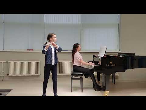 А. Вудал  "Серенада". Исполняет Быстрова Наталья,10 лет, флейта.