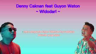 Download lagu Denny Caknan feat Guyon Waton ~ Widodari ( Lirik ) mp3 Download lagu Denny Caknan feat Guyon Waton ~ Widodari ( Lirik ) mp3