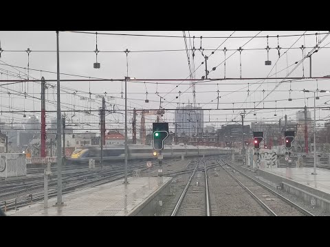 Cab ride Desiro : Nivelles - Bruxelles Midi