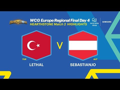 [HIGHLIGHTS] WCG 2019 Xi’an, European Regional Final - Hearthstone, 2R, Turkey vs Austria (ENG)